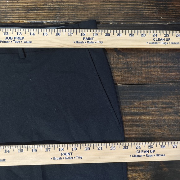 Bar‎ III Men's Dress Pants Trousers Black Wool Blend Size 38 x 32 NEW - Picture 4 of 10